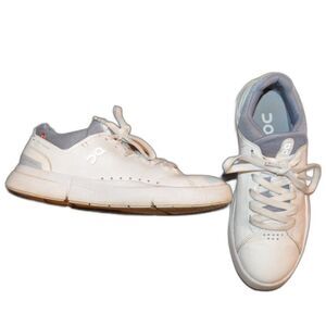 On Running OC Cloud The Roger Advantage 'White Fossil' CloudTec Size 7 Shoes
